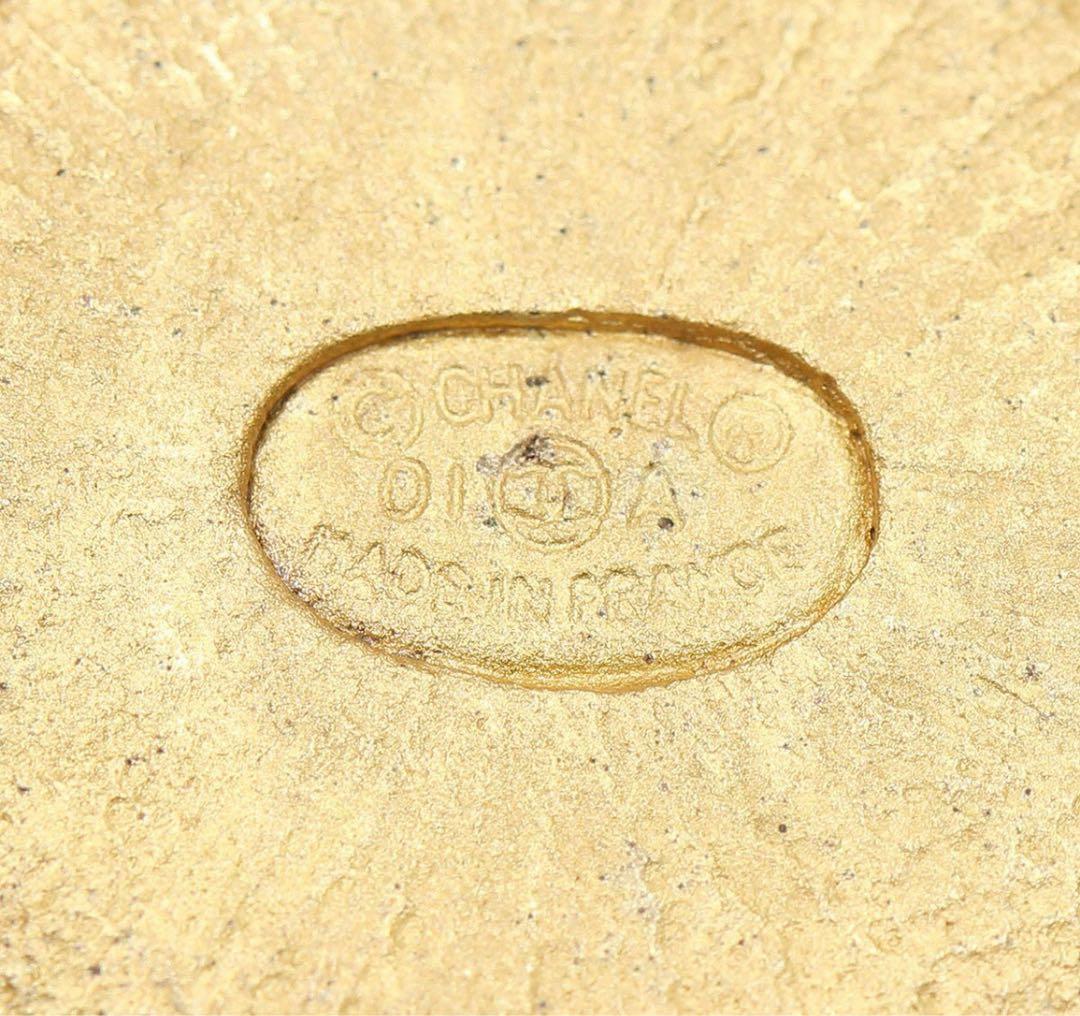 Chanel Coco Mark Colored Stone Brooch 01A