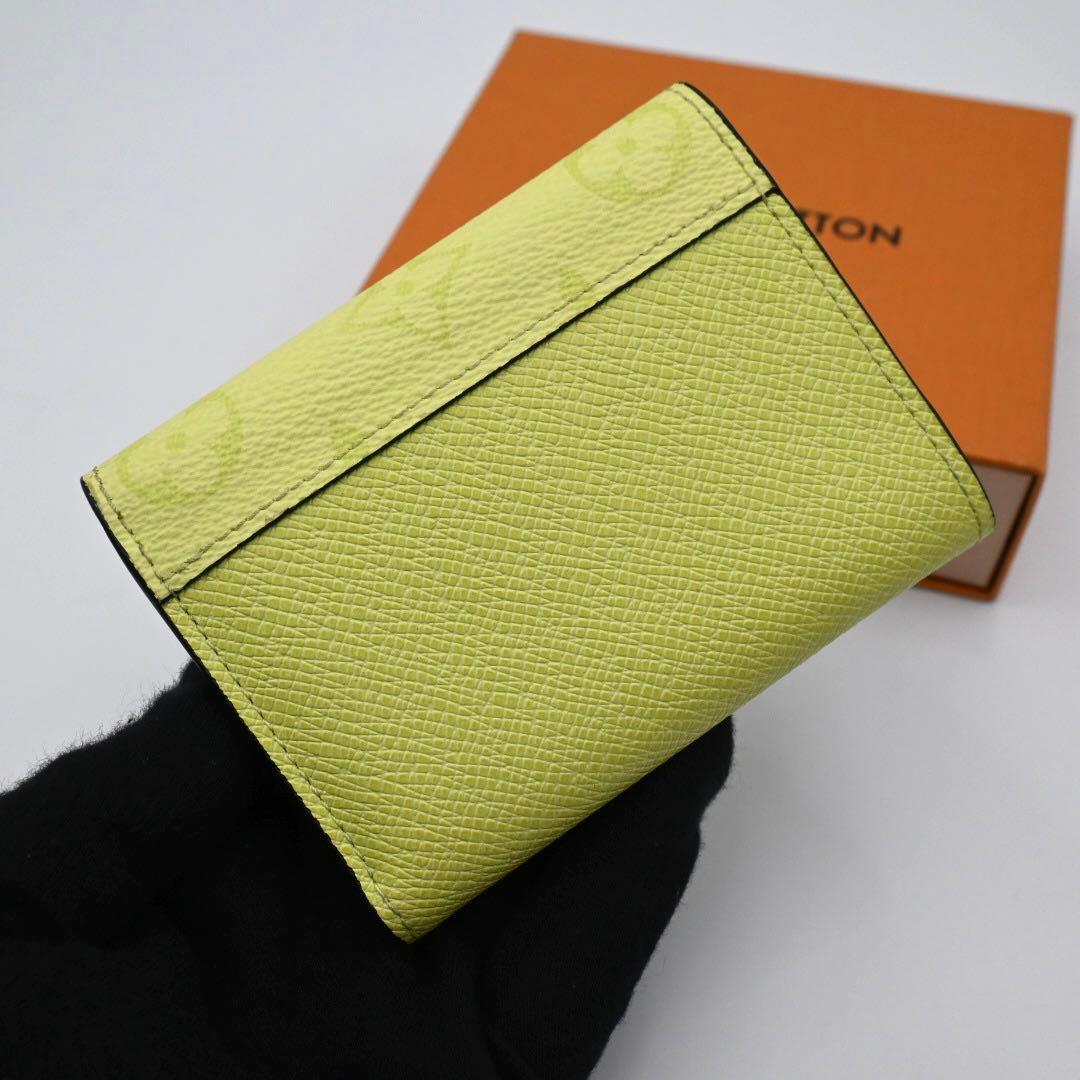 Louis Vuitton Taigarama Victor Wallet Trifold Yellow Monogram — view 2