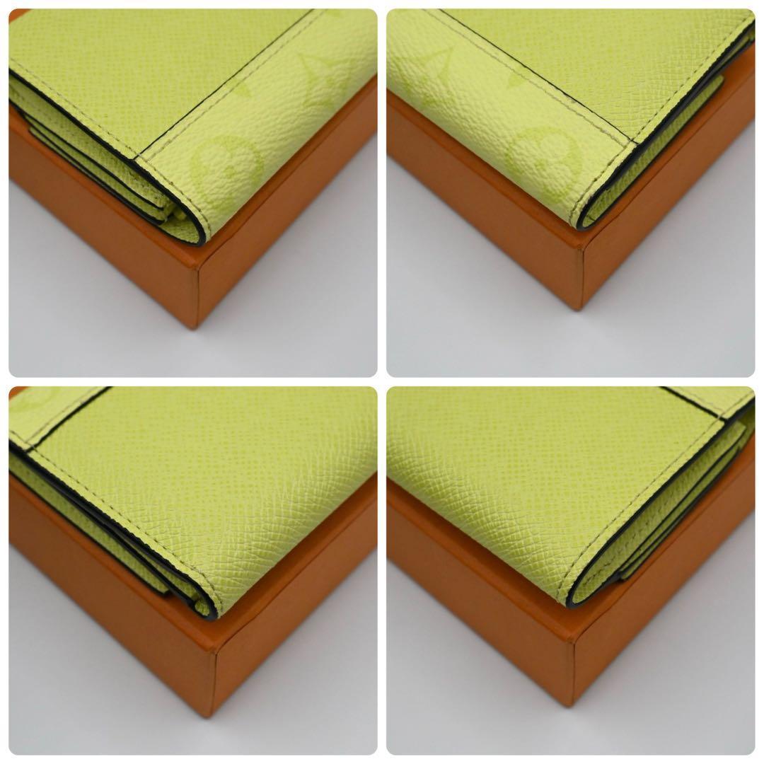 Louis Vuitton Taigarama Victor Wallet Trifold Yellow Monogram — view 8