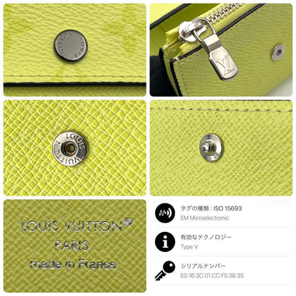 Louis Vuitton Taigarama Victor Wallet Trifold Yellow Monogram — view 9