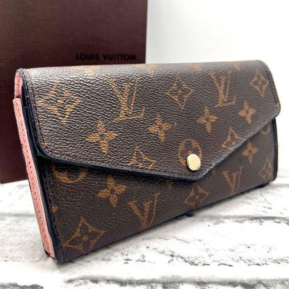 Louis Vuitton Monogram Portefeuille Sarah Rose Ballerine Wallet