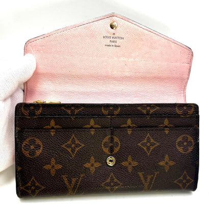 Louis Vuitton Monogram Portefeuille Sarah Rose Ballerine Wallet — view 2