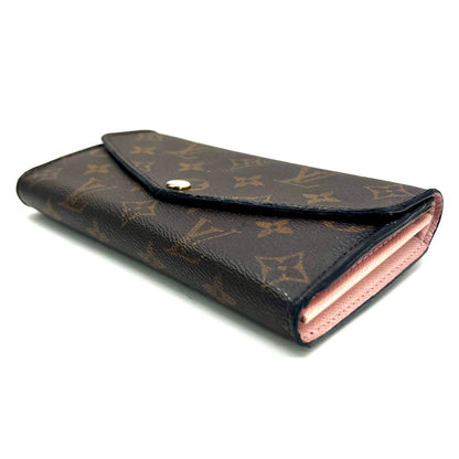 Louis Vuitton Monogram Portefeuille Sarah Rose Ballerine Wallet — view 7