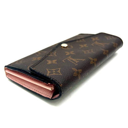 Louis Vuitton Monogram Portefeuille Sarah Rose Ballerine Wallet — view 8