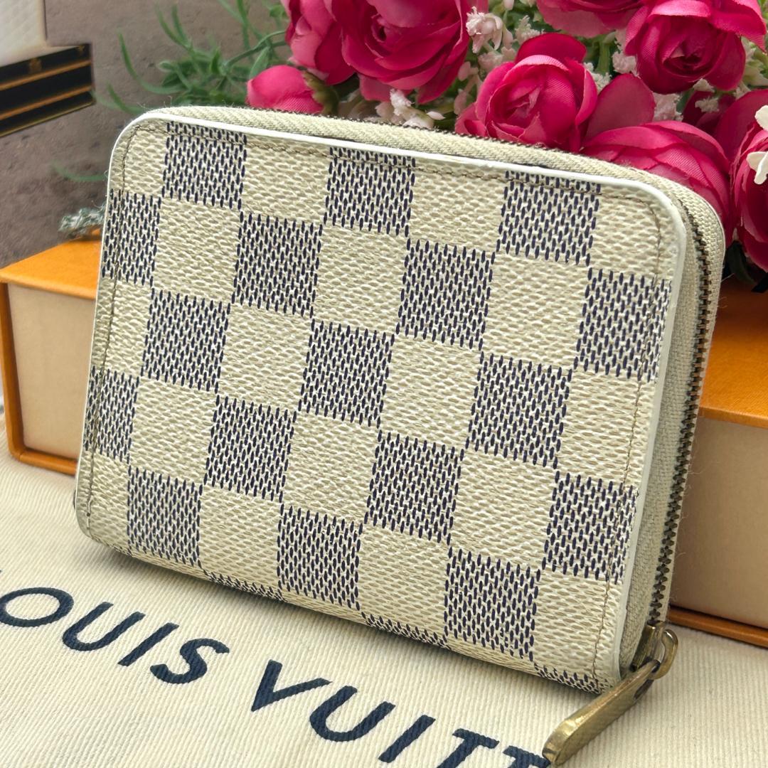 Louis Vuitton Damier Azur Zippy Coin Purse — view 2