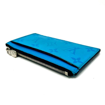 Louis Vuitton Monogram Taigarama Fragment Case Blue — view 6