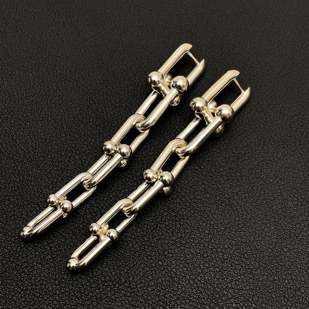 Tiffany & Co Earrings Graduated Silver — view 2