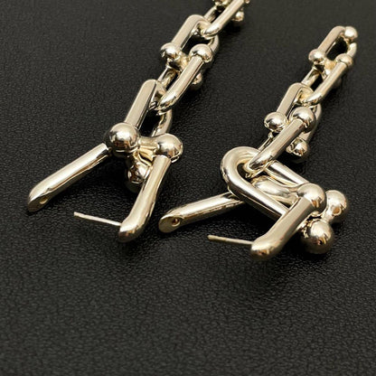 Tiffany & Co Earrings Graduated Silver — view 6