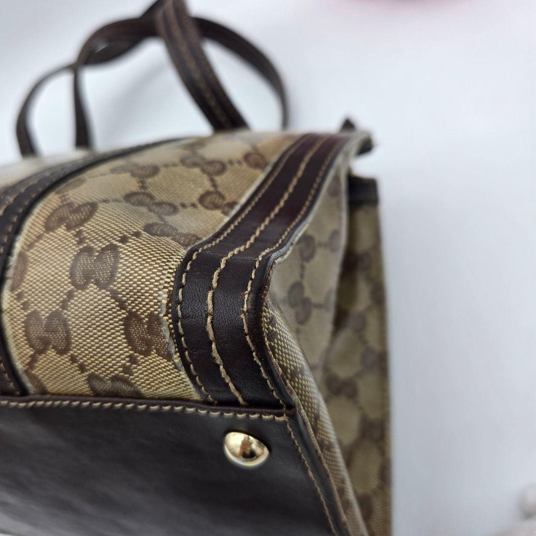 Gucci Handbag Bag GG Crystal Brown — view 8