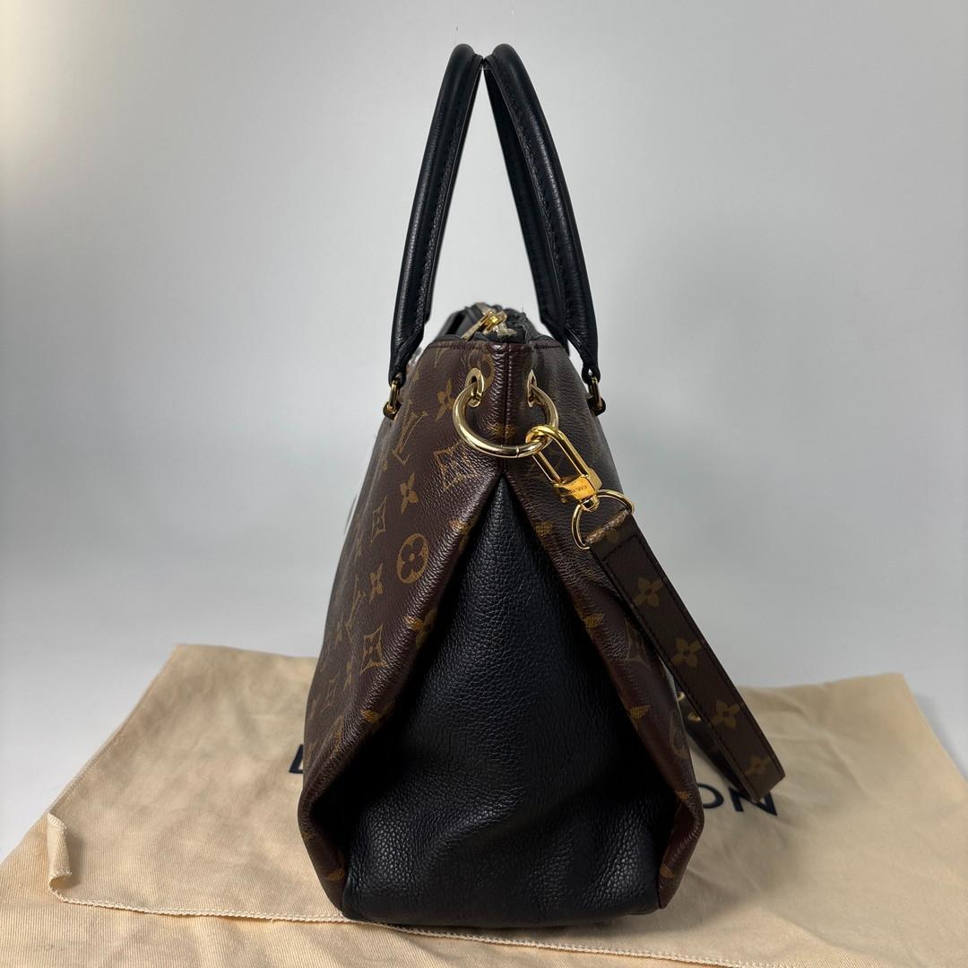 Louis Vuitton Super Pallas Monogram Macassar Handbag