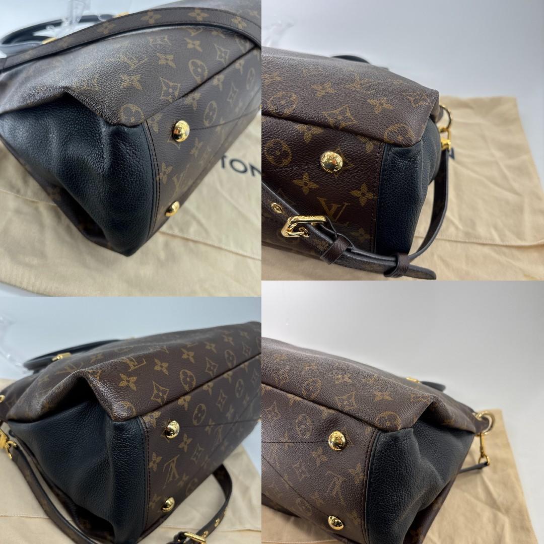 Louis Vuitton Super Pallas Monogram Macassar Handbag