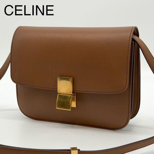 Celine Classic Box Calf Shoulder Bag Medium