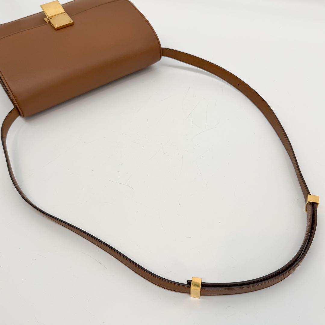 Celine Classic Box Calf Shoulder Bag Medium — view 8