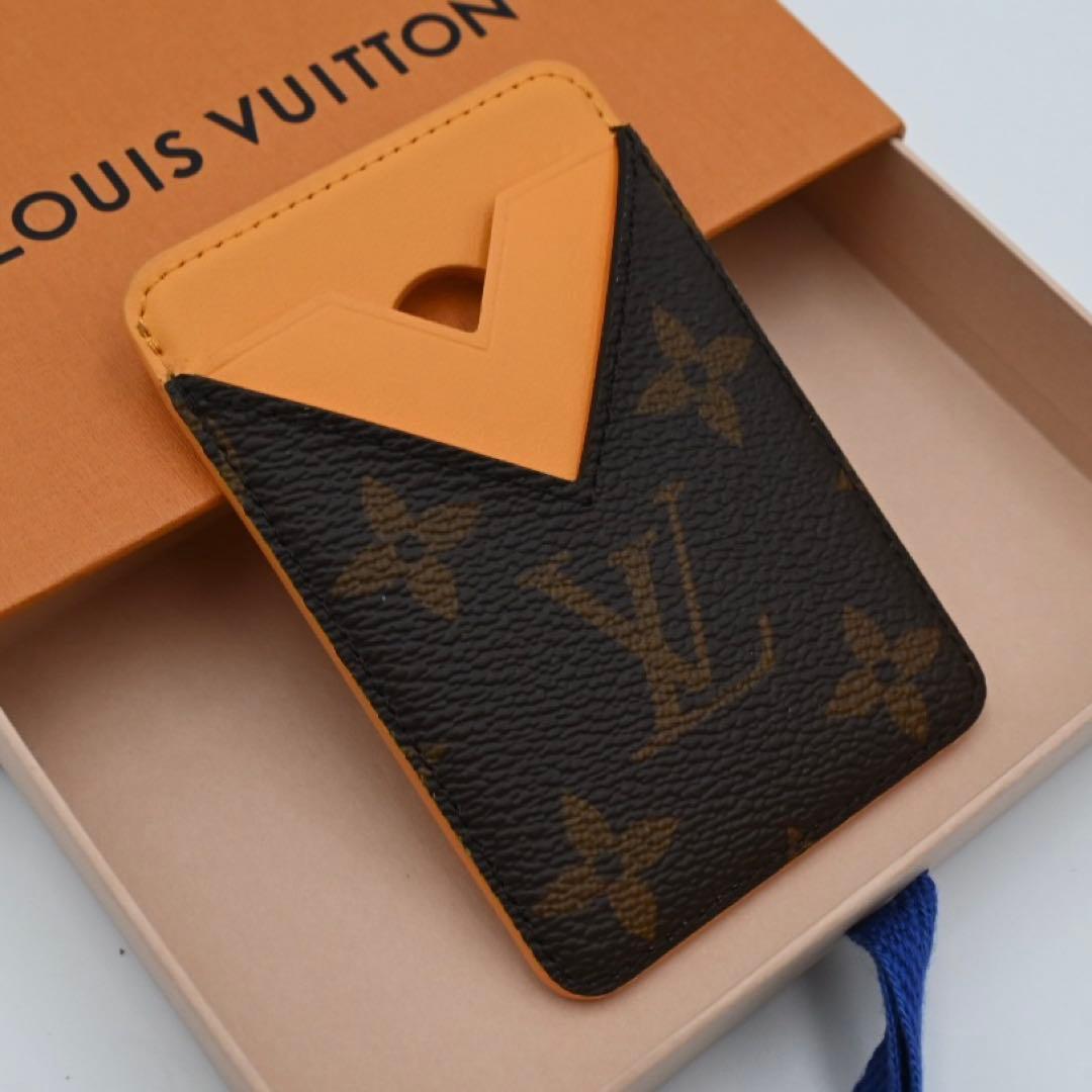 Louis Vuitton Monogram Macassar Card Holder Magnet Case