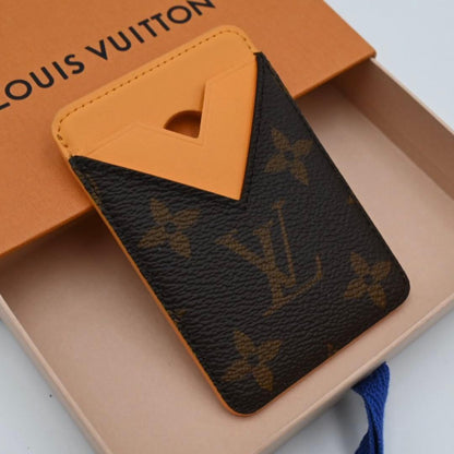 Louis Vuitton Monogram Macassar Card Holder Magnet Case