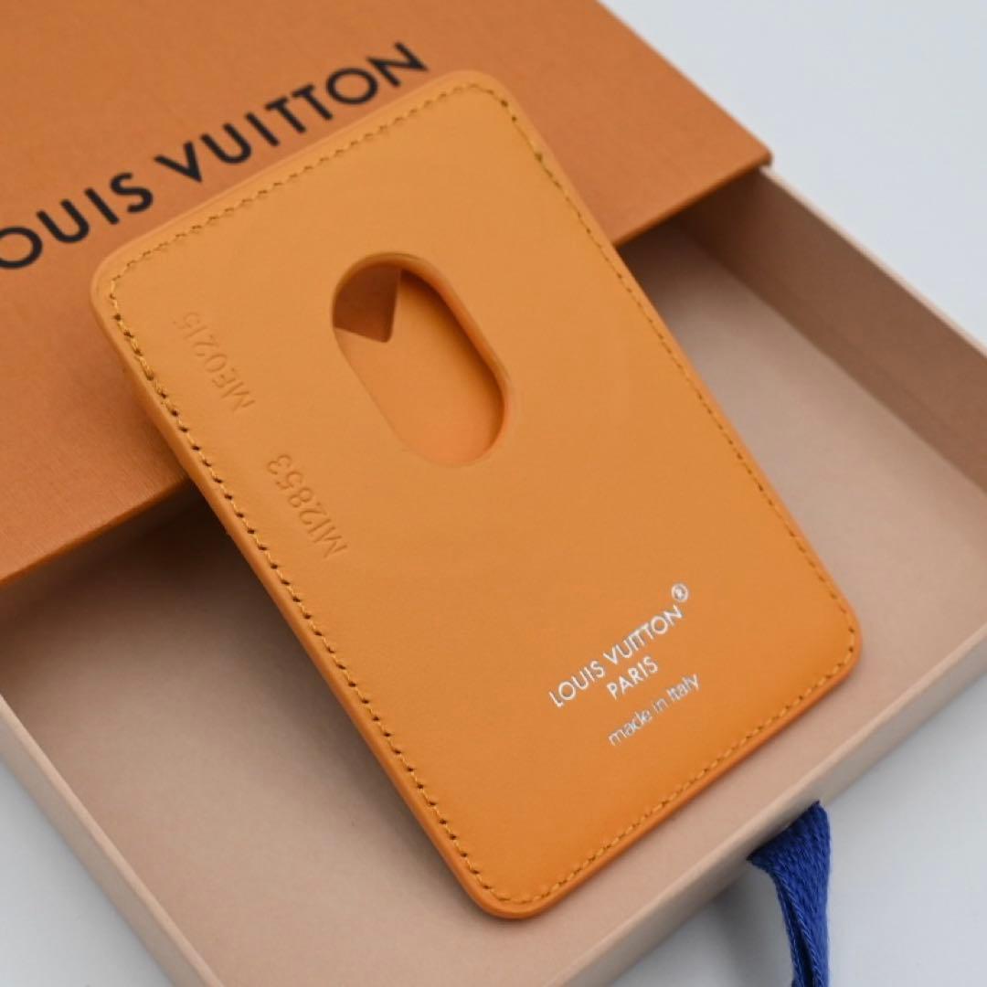 Louis Vuitton Monogram Macassar Card Holder Magnet Case — view 2