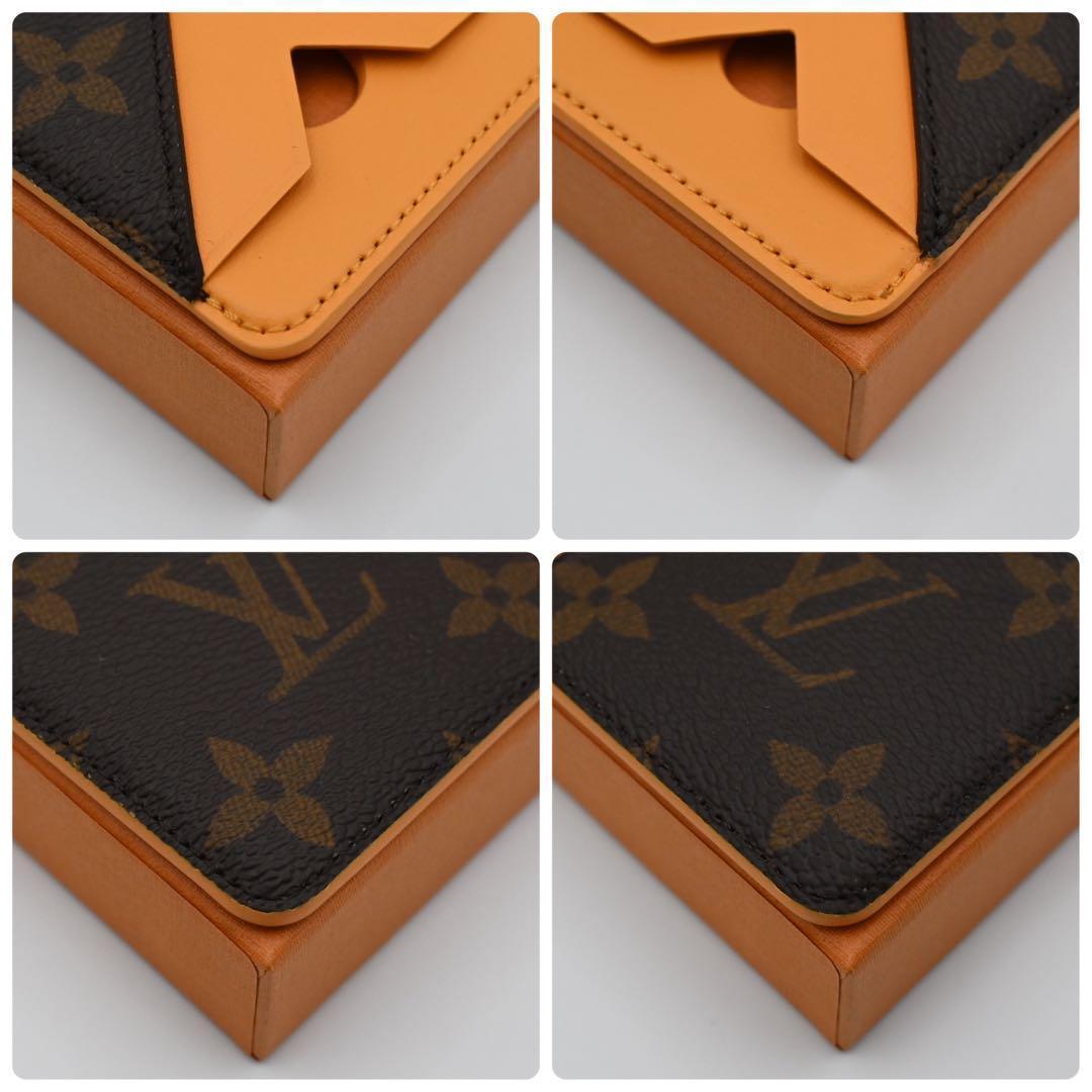 Louis Vuitton Monogram Macassar Card Holder Magnet Case — view 5