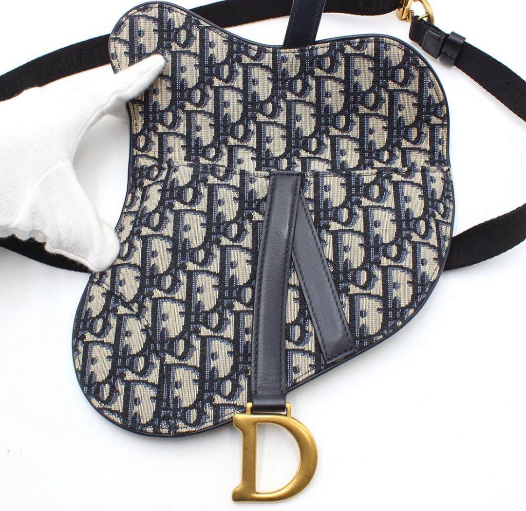 New Ditto Christian Dior Oblique Saddle Waist Pouch