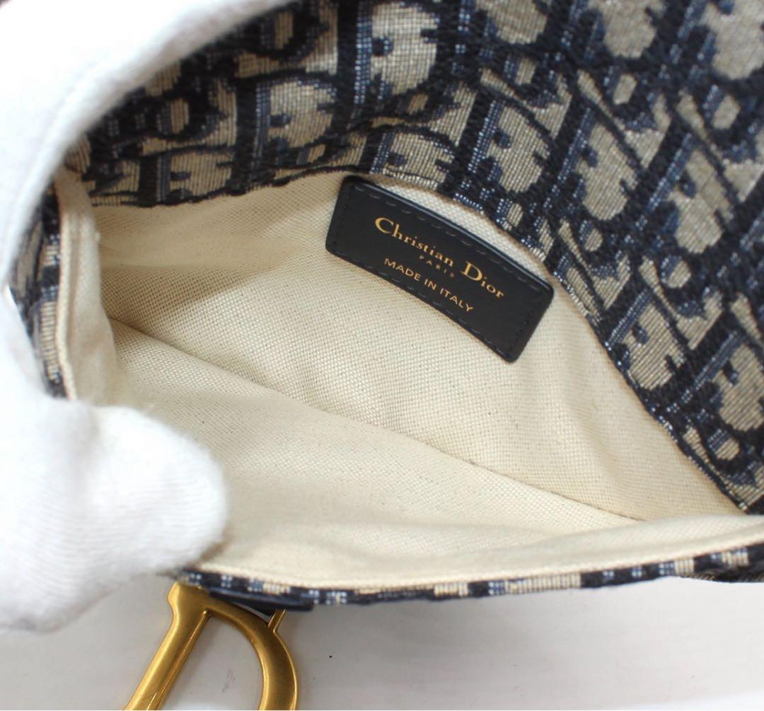 New Ditto Christian Dior Oblique Saddle Waist Pouch