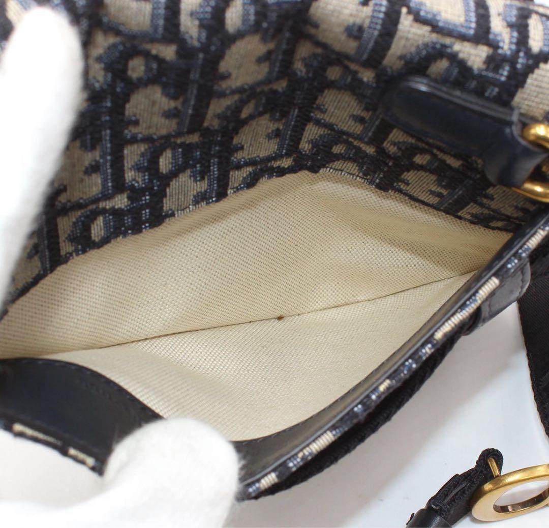 New Ditto Christian Dior Oblique Saddle Waist Pouch