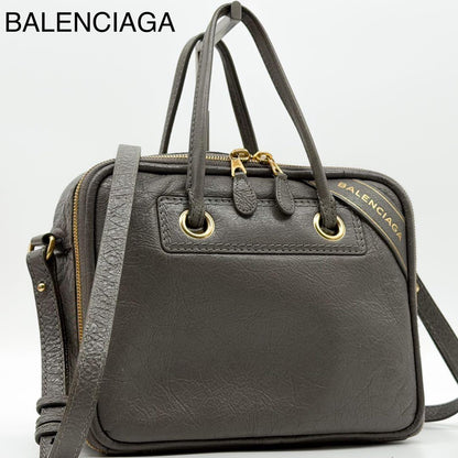 Balenciaga Square Shoulder Handle 2-Way Processing Handbag