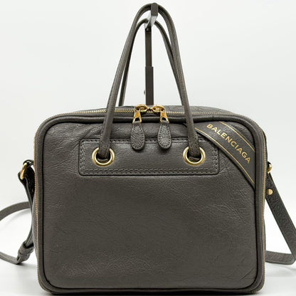 Balenciaga Square Shoulder Handle 2-Way Processing Handbag — view 2
