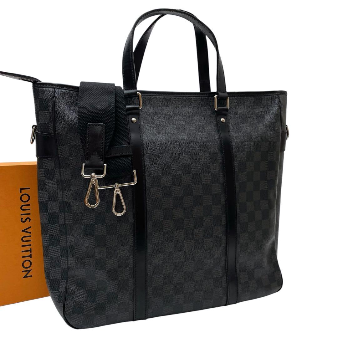 Louis Vuitton Damier Graphite Tadao Shoulder Bag