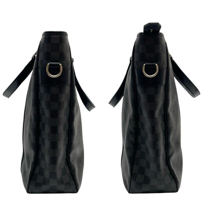 Louis Vuitton Damier Graphite Tadao Shoulder Bag — view 3