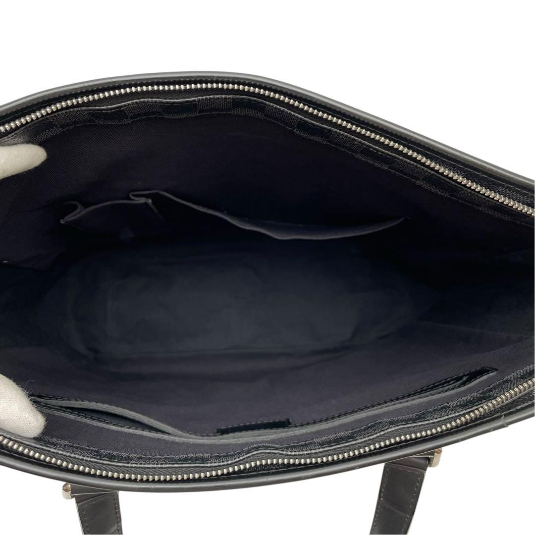 Louis Vuitton Damier Graphite Tadao Shoulder Bag — view 7