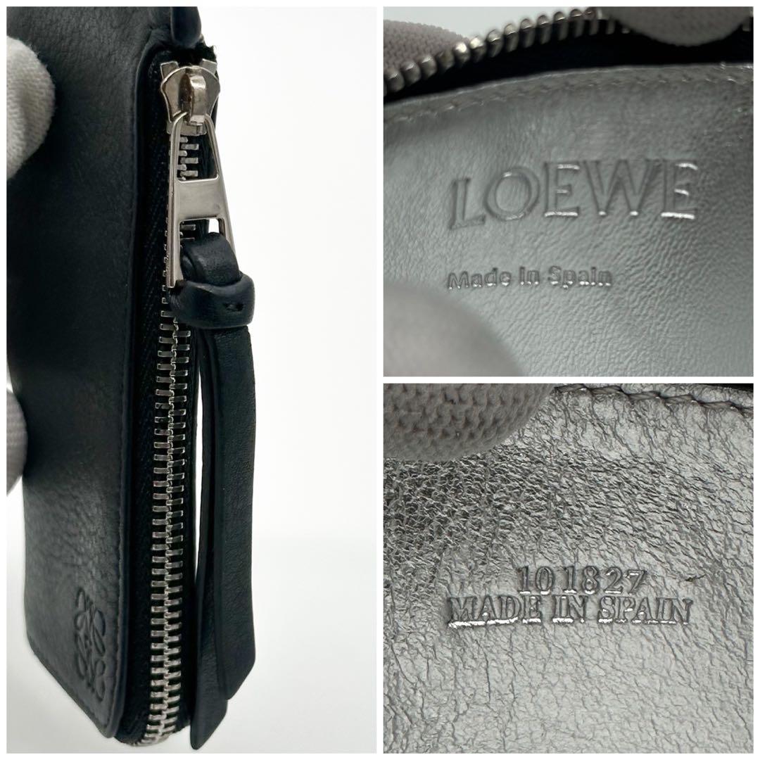 Loewe Limited Fragment Case Black Coin Purse Slim Anagram — view 8