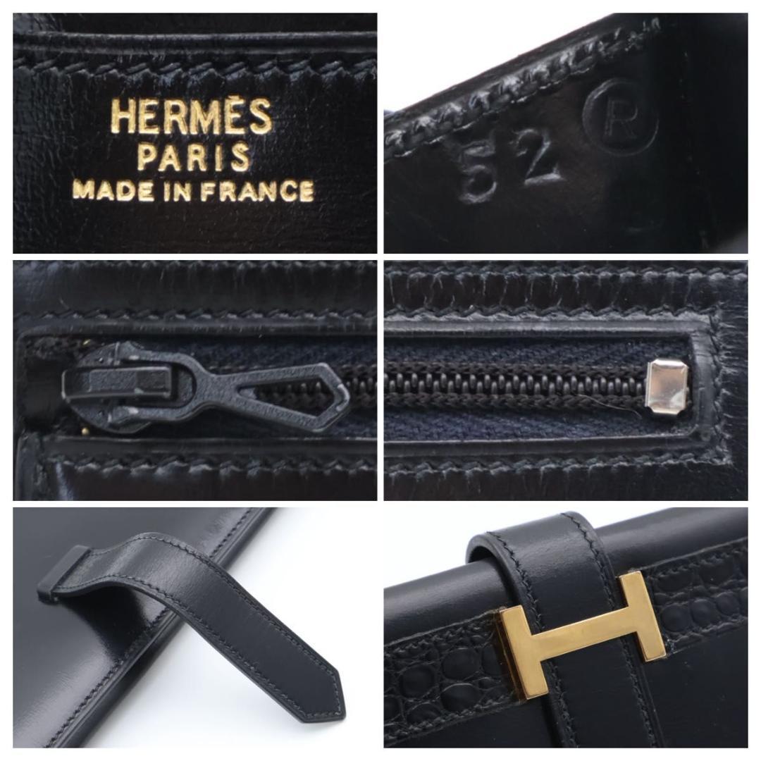 Hermes Bearn Classic Box Calf Wallet — view 7