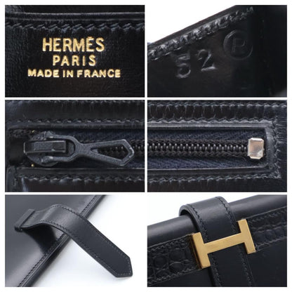 Hermes Bearn Classic Box Calf Wallet — view 7