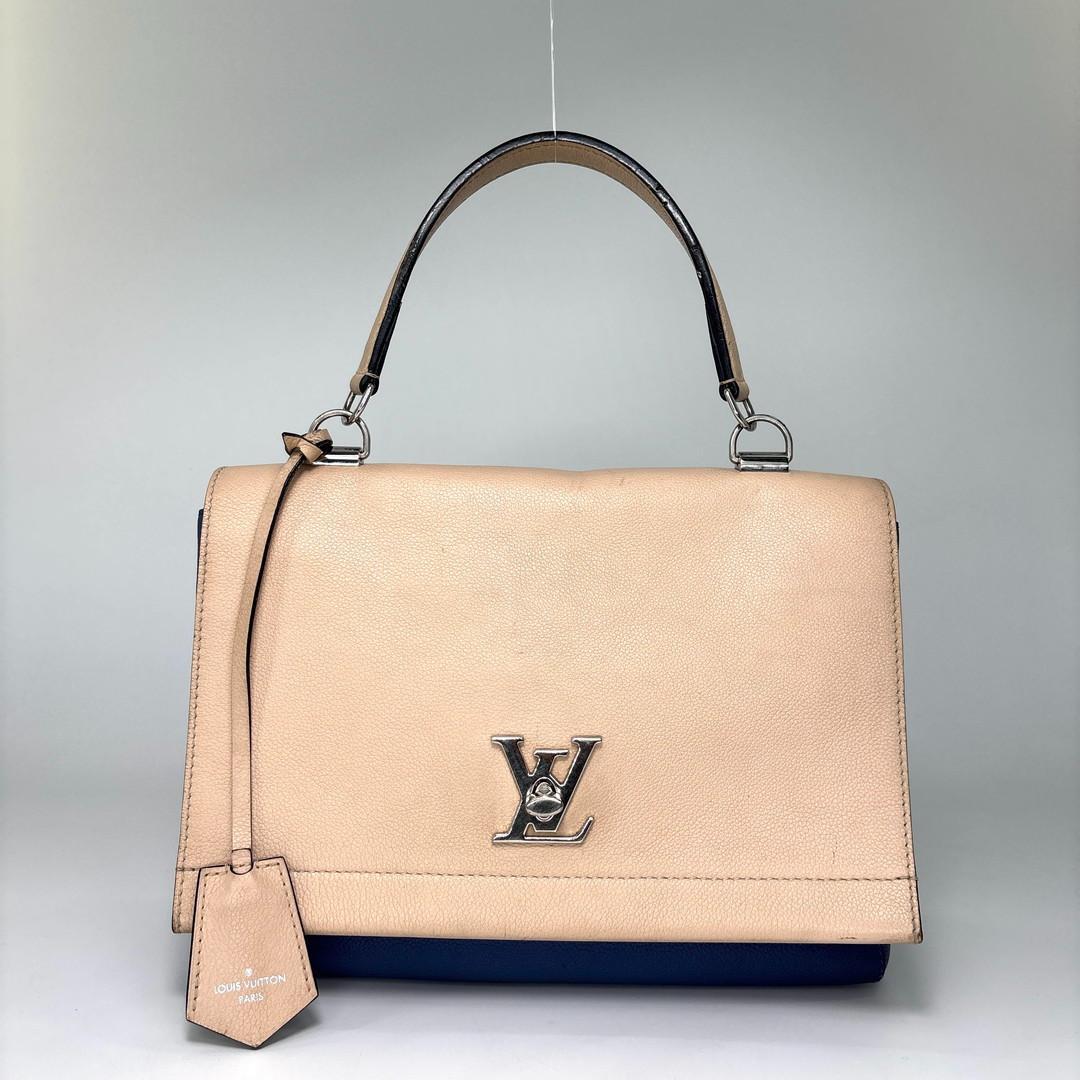 Louis Vuitton Lockme 2 Cartable Blue Handbag