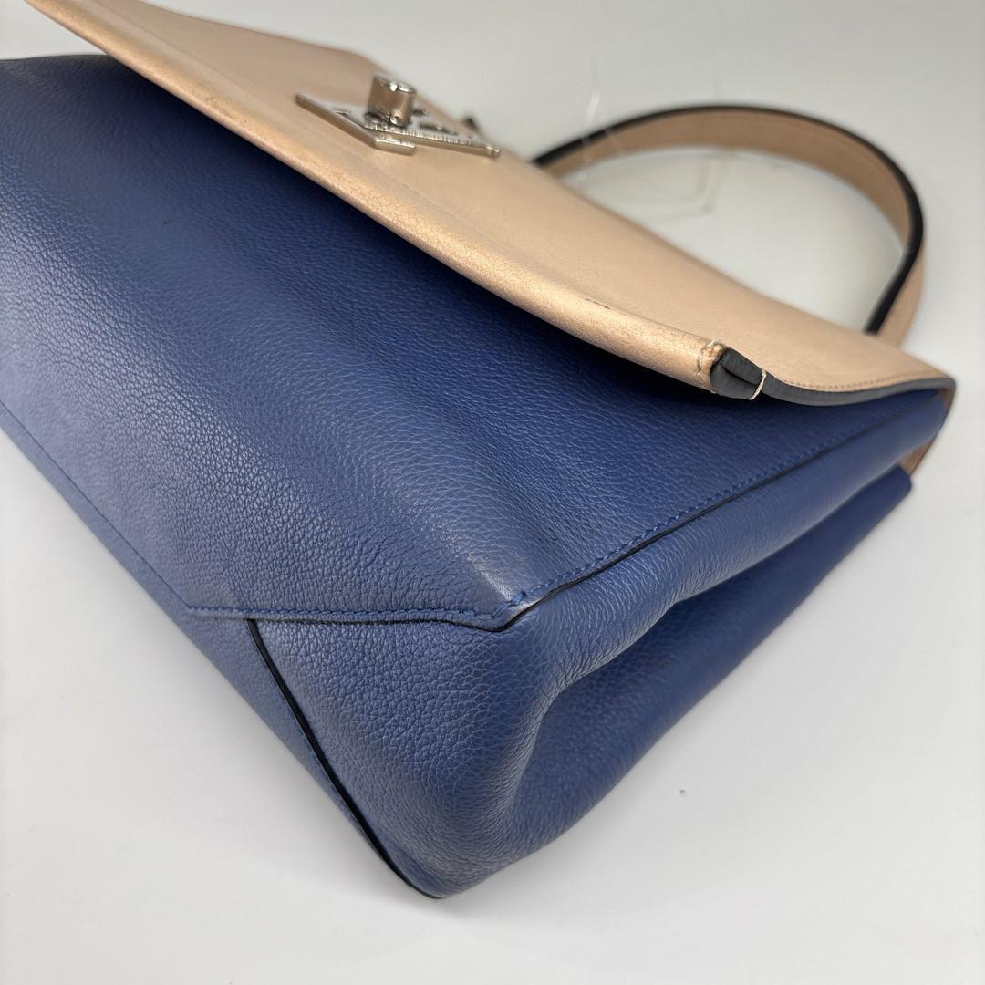 Louis Vuitton Lockme 2 Cartable Blue Handbag — view 9