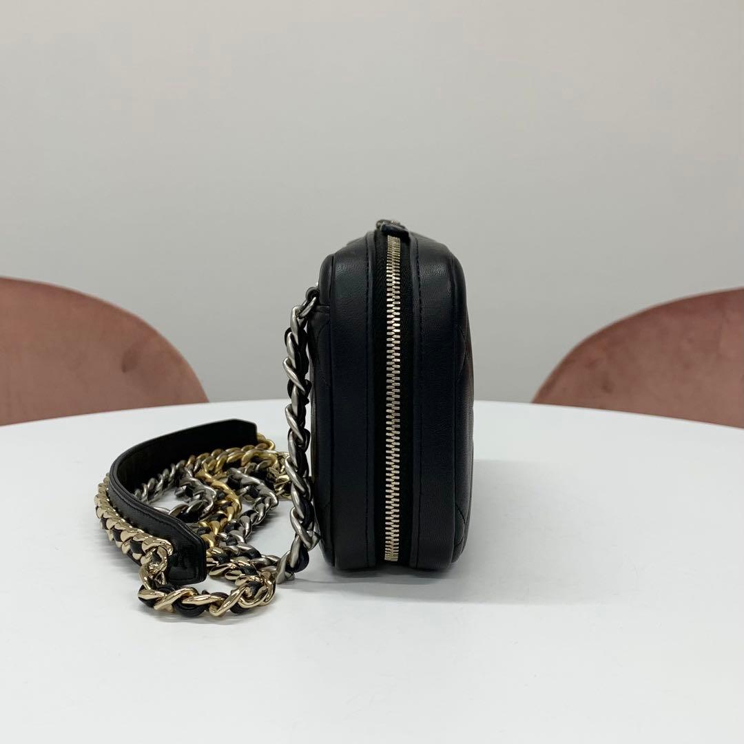 Chanel 19 Quilted CC Logo Lambskin Shoulder — view 2