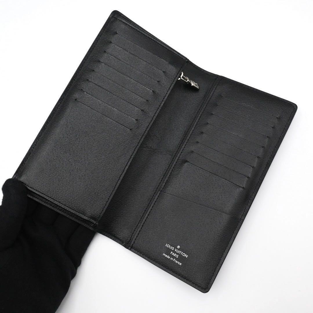 Louis Vuitton Taiga Portefeuille Brazza NM Wallet Limited Gray — view 3