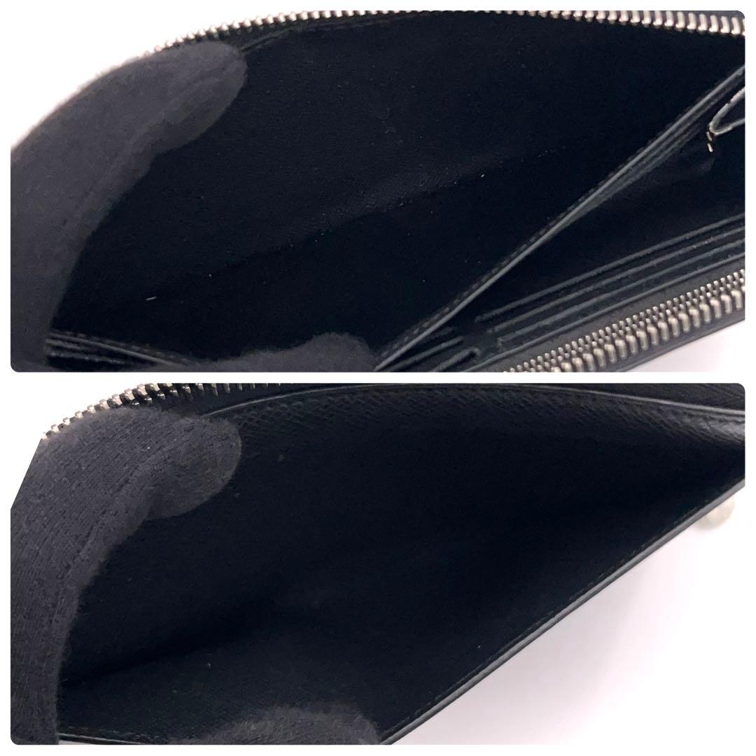 Louis Vuitton Taiga Zippy Dragonne Wallet Black — view 5