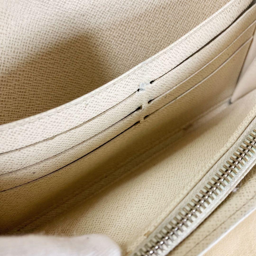 Louis Vuitton Portefeuille Sarah Damier Azure Long Wallet With 10 Card Slots