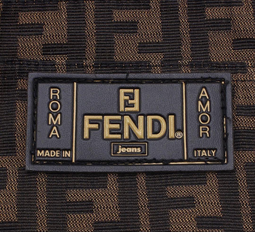 Fendi Zucca Pattern All Over Straight Pants 42 — view 6