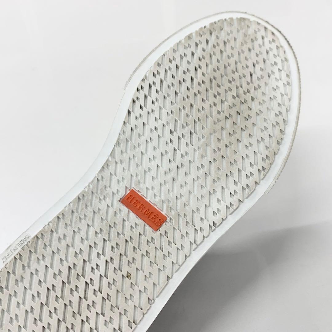 Hermes Game Leather Kelly Slip Ons Black Heel