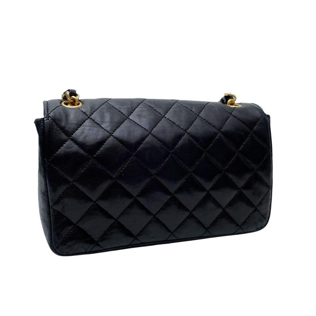 Chanel Lambskin Mini Quilted Flap Shoulder Bag Leather — view 2