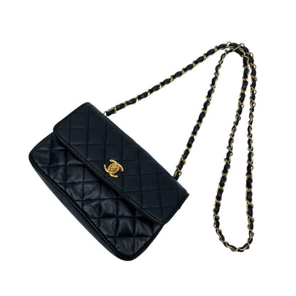 Chanel Lambskin Mini Quilted Flap Shoulder Bag Leather — view 3