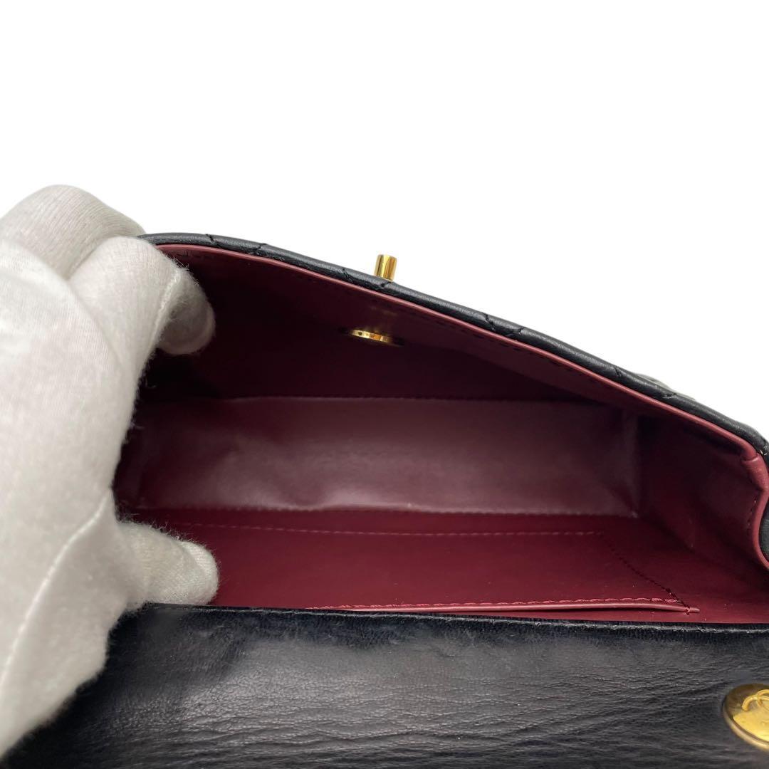 Chanel Lambskin Mini Quilted Flap Shoulder Bag Leather — view 9