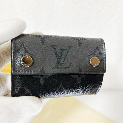 Louis Vuitton Discovery Eclipse Monogram Reverse Trifold Wallet