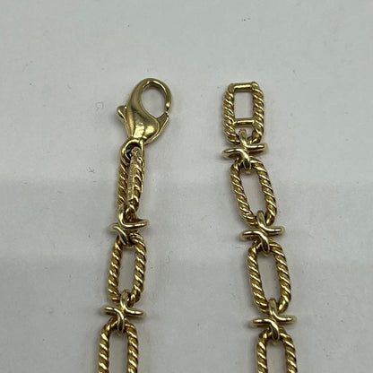 Tiffany & Co Twisted Rope Cross Necklace 14k — view 4