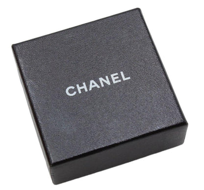 Chanel Coco Mark Colored Stone Round Earrings