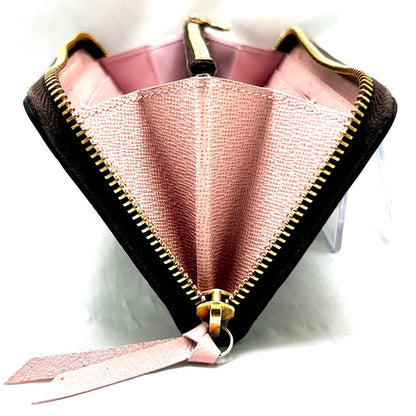 Louis Vuitton Damier Ebene Clemence Rosevalerine Zippy Wallet — view 2