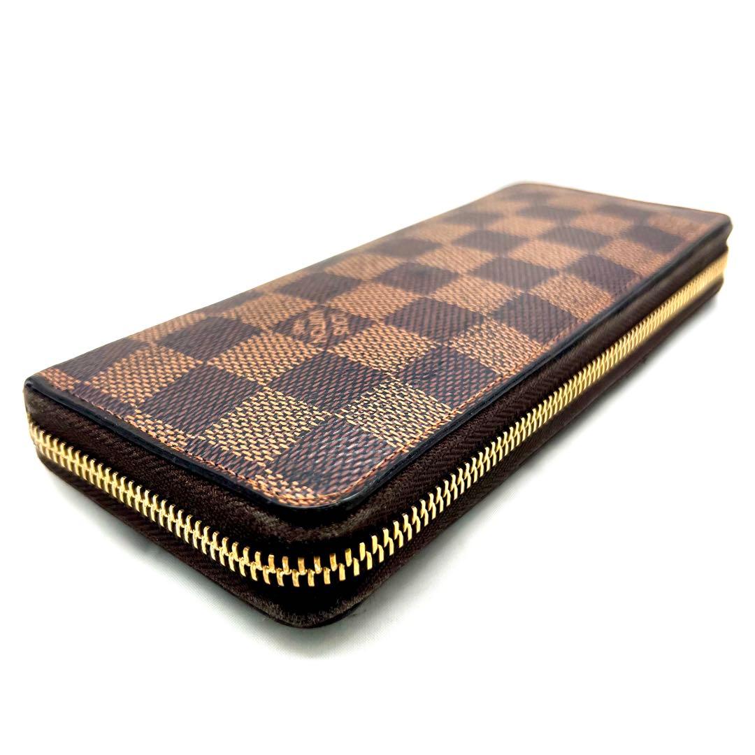 Louis Vuitton Damier Ebene Clemence Rosevalerine Zippy Wallet — view 6