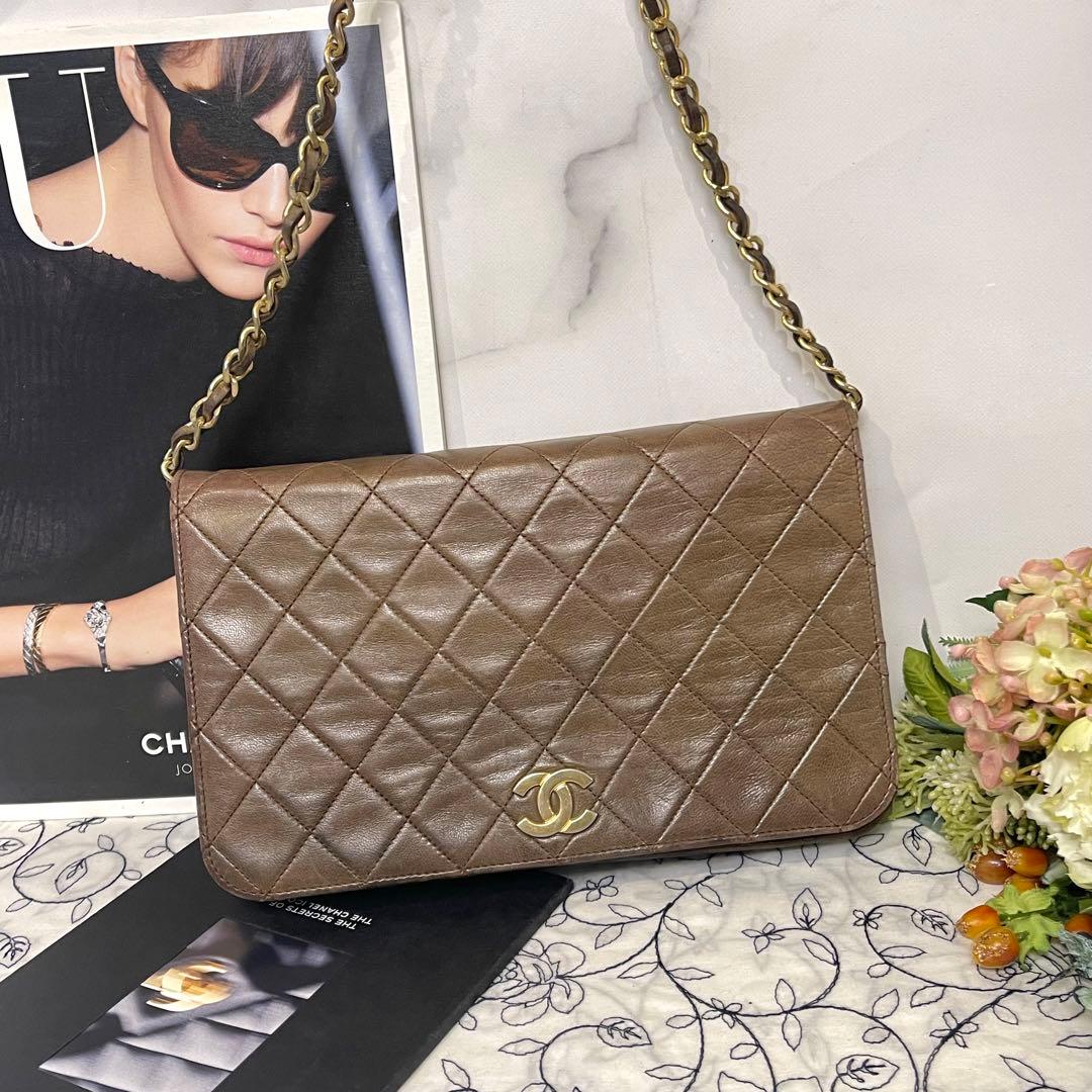 Chanel Chain Shoulder Bag Quilted Vintage