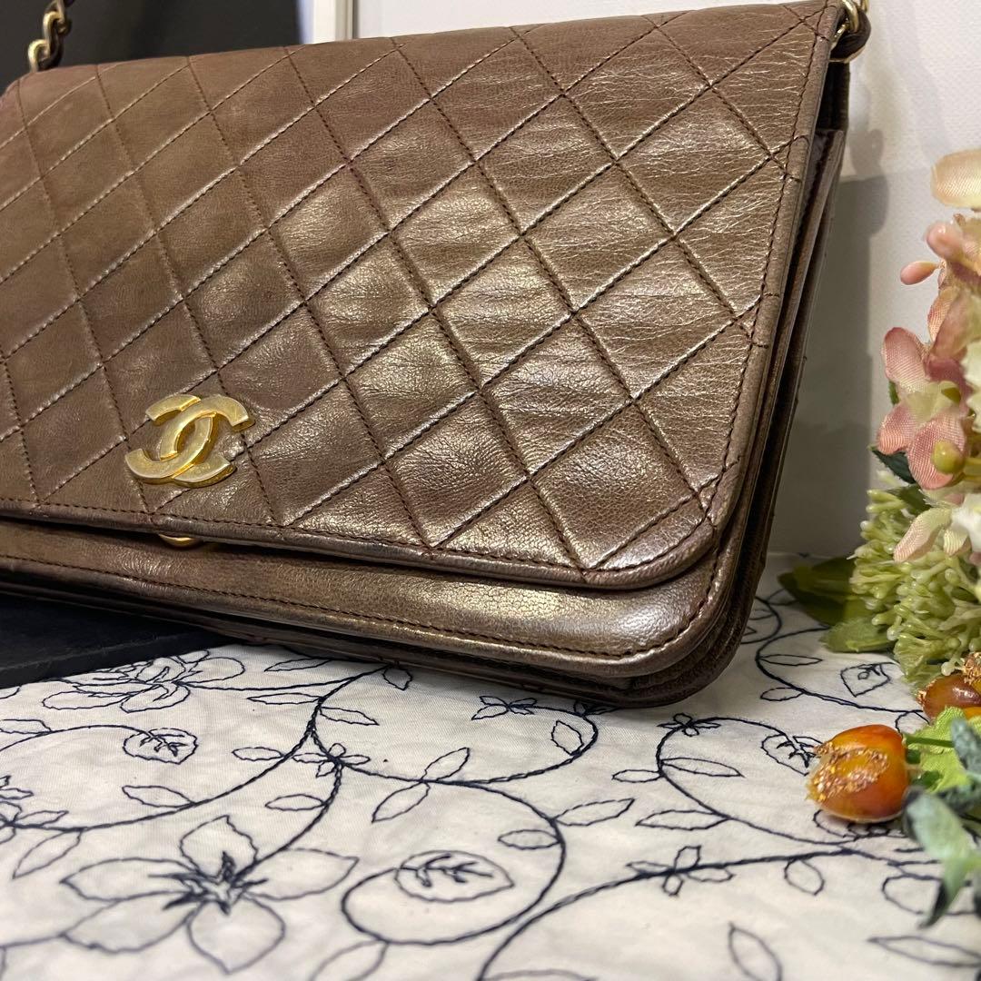 Chanel Chain Shoulder Bag Quilted Vintage — view 5